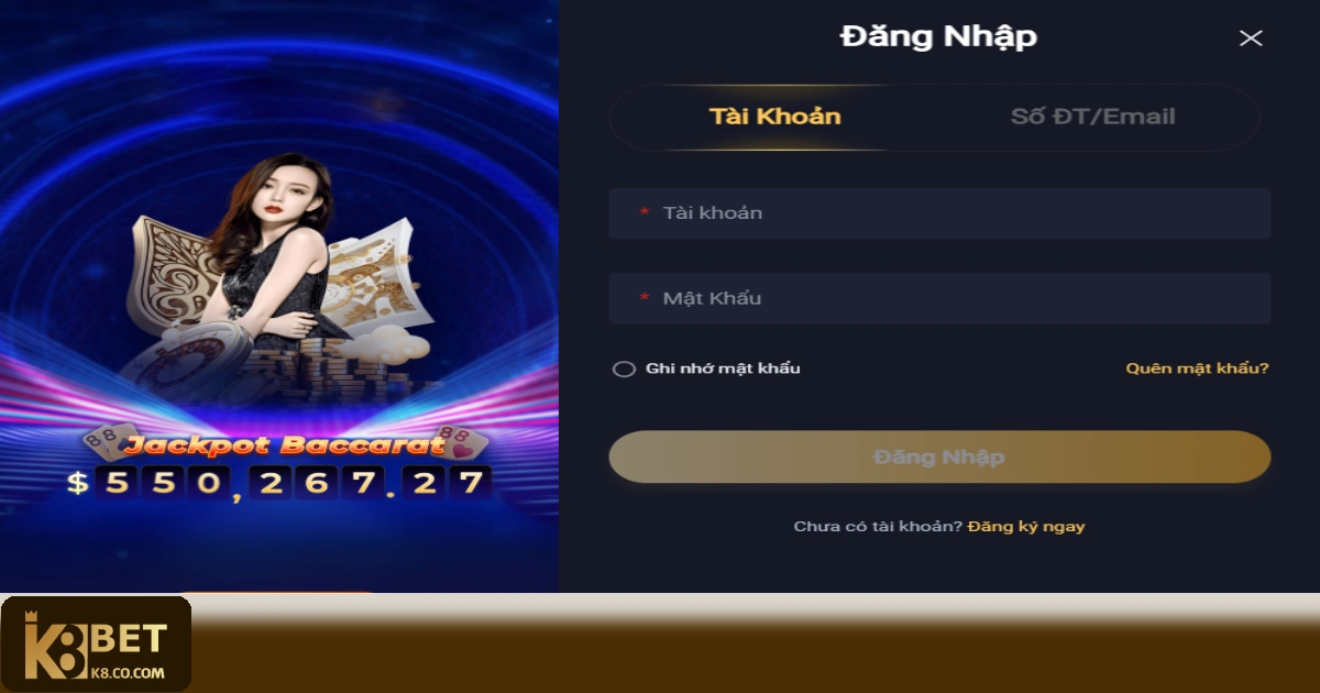 Đăng Nhập Trên Máy Tính